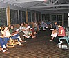Class in the Meeting House porch